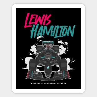 Lewis Hamilton Formula 1 Sticker